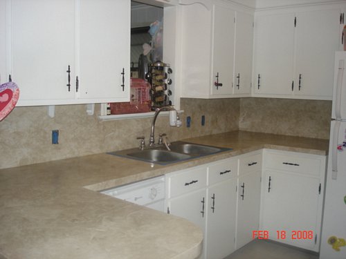 Kitchen After Paint and Paper Illusions
